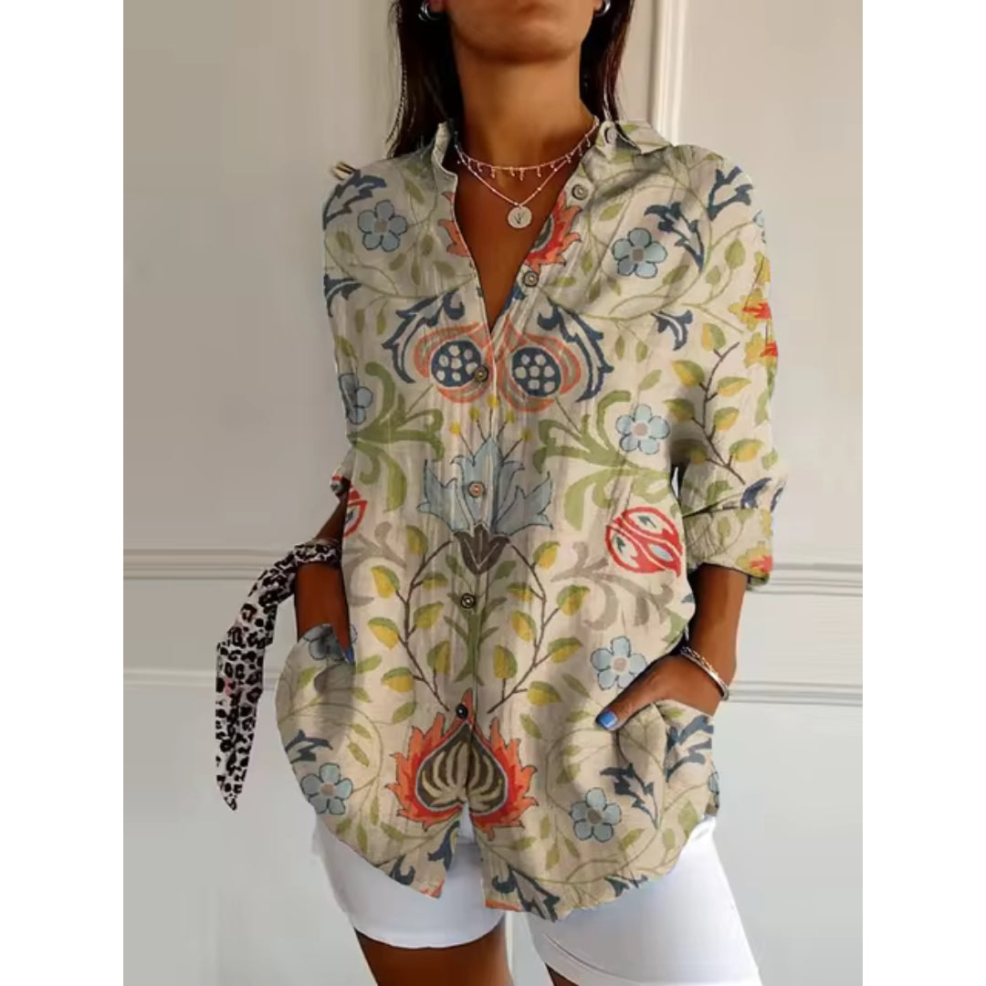 Tina | Floral Blouse