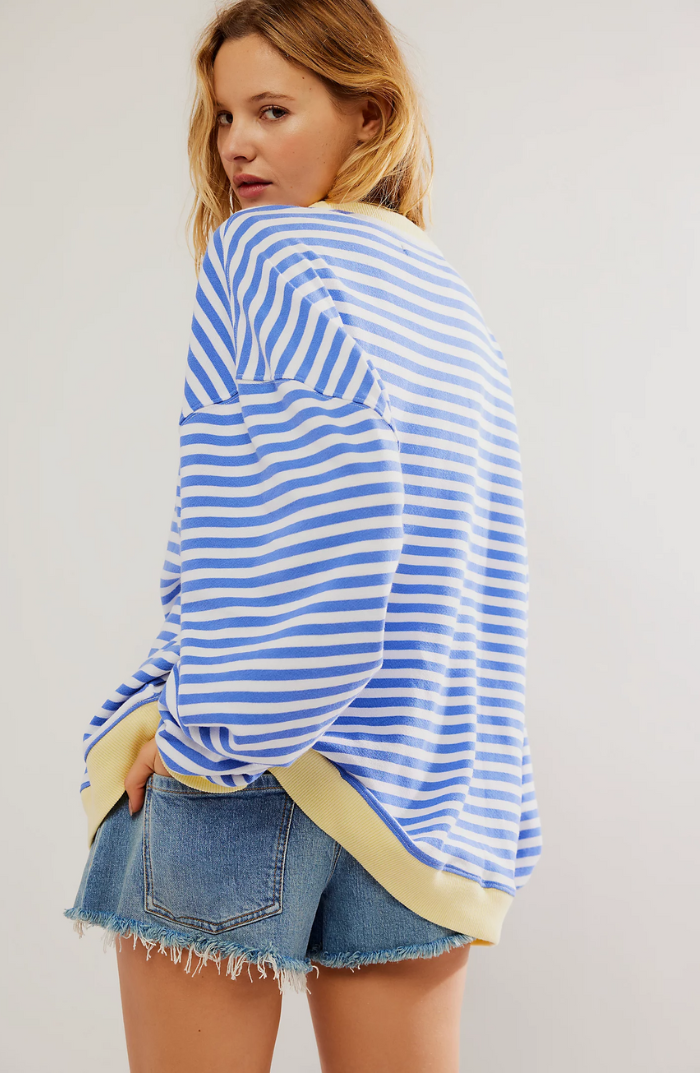 Noa | Casual Striped Oversized Jumper