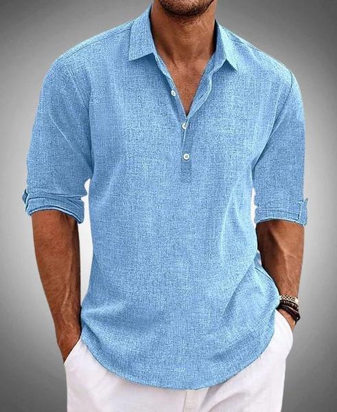 Oliver™ - Classic Linen Shirt