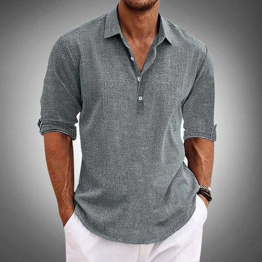 Oliver™ - Classic Linen Shirt