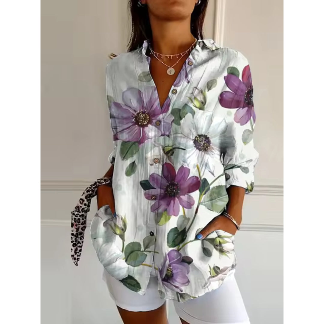 Tina | Floral Blouse