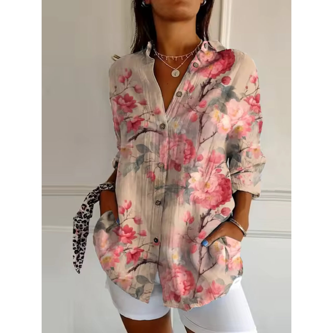 Tina | Floral Blouse