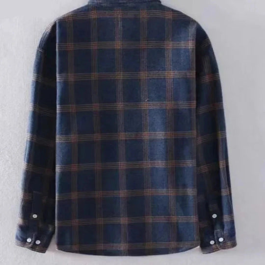 MIERE Plaid Elegance Shirt