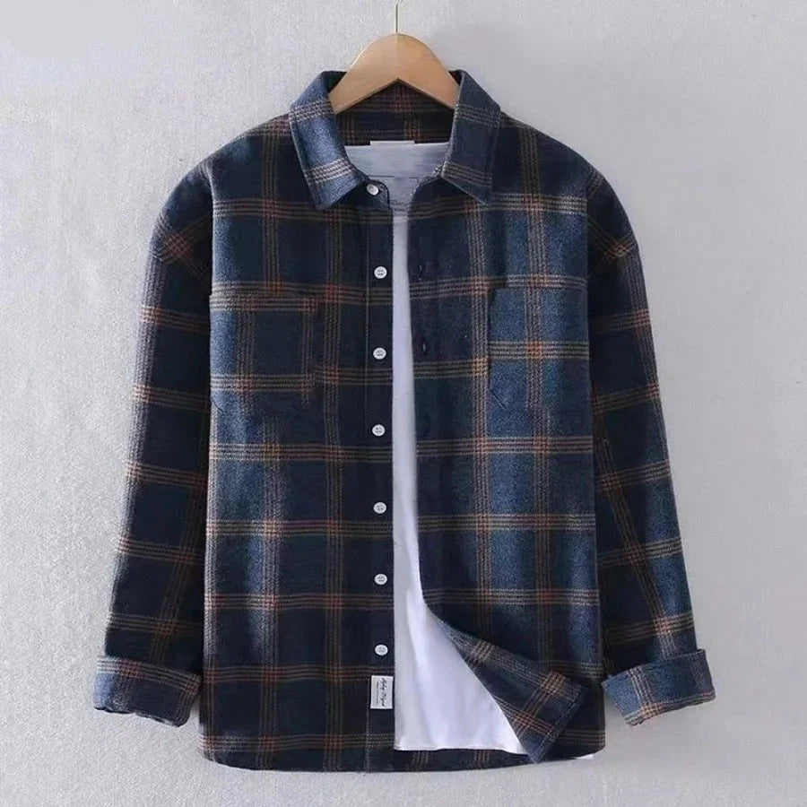 MIERE Plaid Elegance Shirt