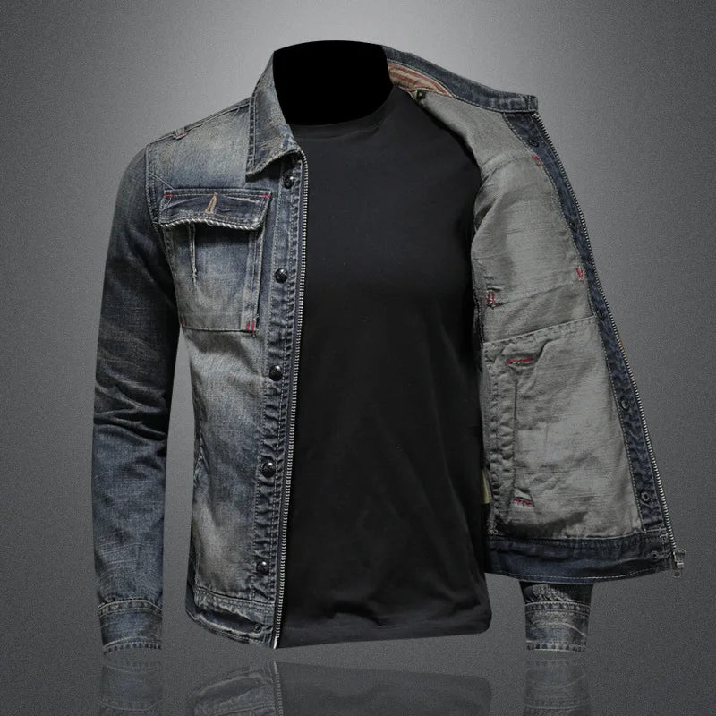 MIERE Urban Denim Jacket