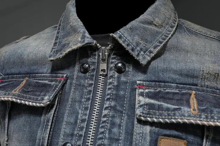 MIERE Urban Denim Jacket