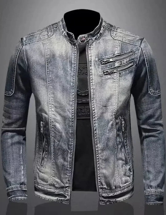 MIERE Retro-Denimjacket