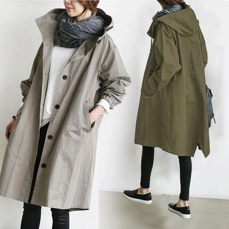 MIERE Oversized Trench Coat